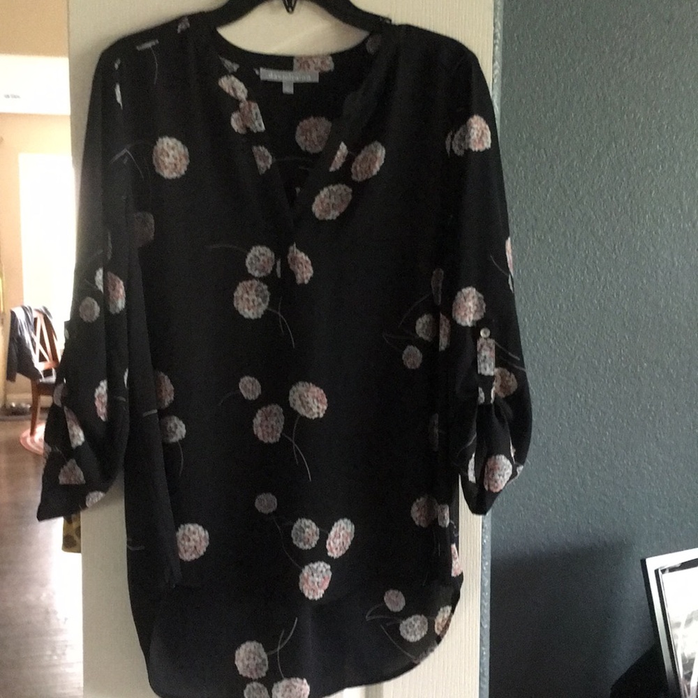 Gorgeous semi sheer black blouse